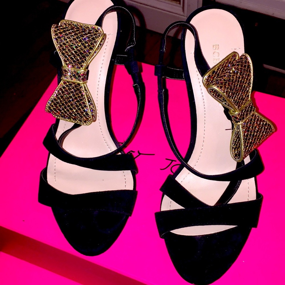 BCBGeneration black bow heels 🎈✨🎉